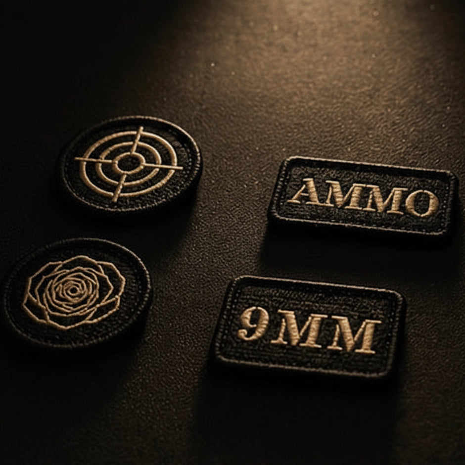 KAT SUPPLY | KINETIC ADAPTIVE TACTICAL | FOUNDERS SET | Set of four premium tactical patches. The foundation of our modular EDC system.